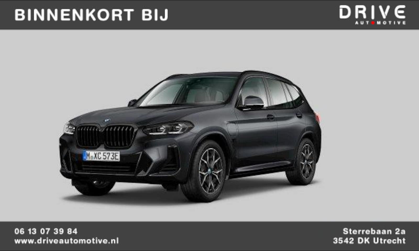 BMW X3 - xDrive30e High Ex M-Sport LCI|Leer|Memory|Cam|Uniek: Individual Frozen Deep Grey| - AutoWereld.nl