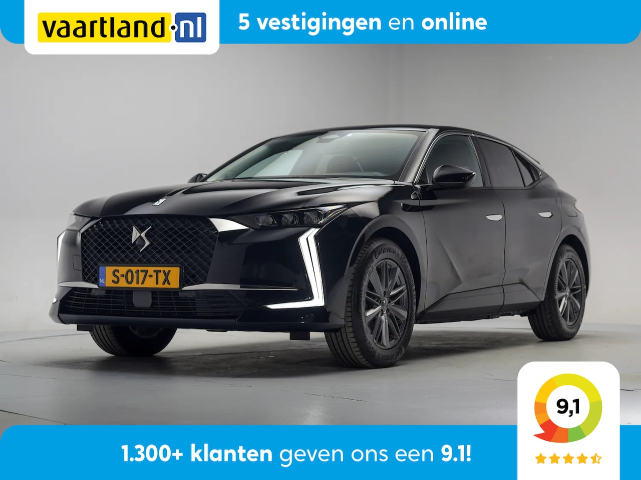 DS 4 - E-Tense 225 Bastille+ Aut. [ Adapt.cruise Navi Camera Half-leder - AutoWereld.nl