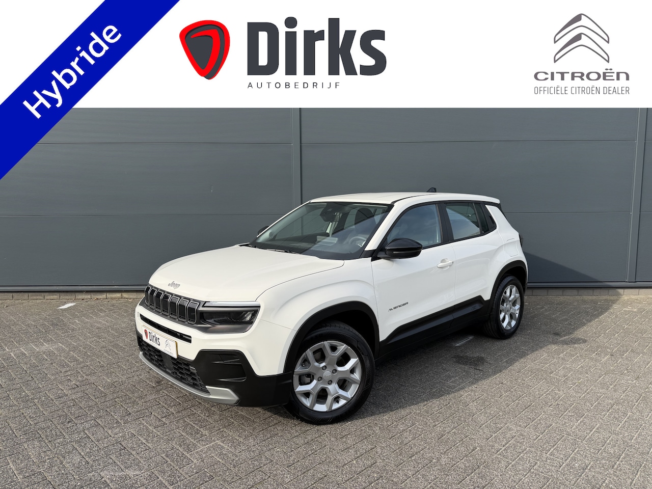 Jeep Avenger - 1.2 e-Hybrid Altitude 1.2 e-Hybrid Altitude (Elektrische Klep - JBL - Keyless Entry - Adaptieve Cruise Controle - AutoWereld.nl