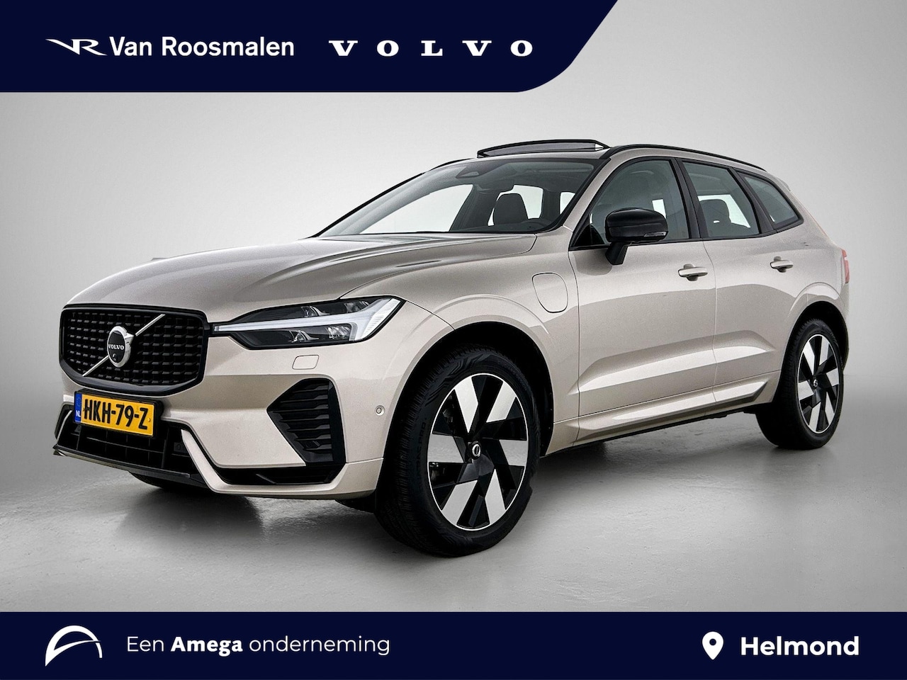 Volvo XC60 - 2.0 T6 Plug-in hybrid AWD Ultra Dark | 360° camera | Trekhaak | Panoramadak | 20'' velgen - AutoWereld.nl