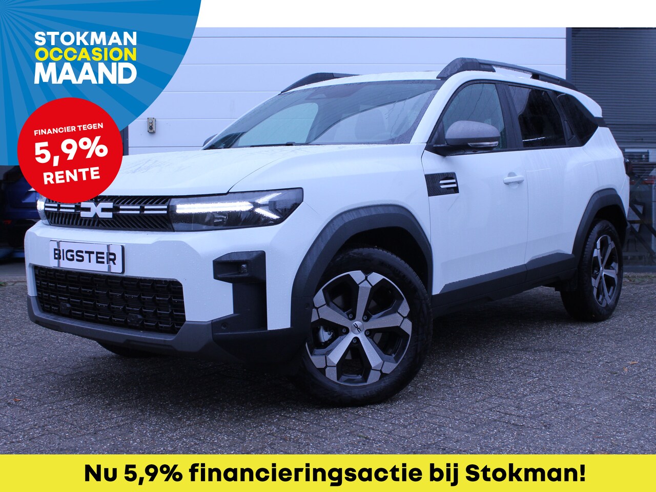 Dacia Bigster - Hybrid 155 PK Limited Edition | Winter Pack | Around Viewmonitor | Apple CarPlay & Android - AutoWereld.nl