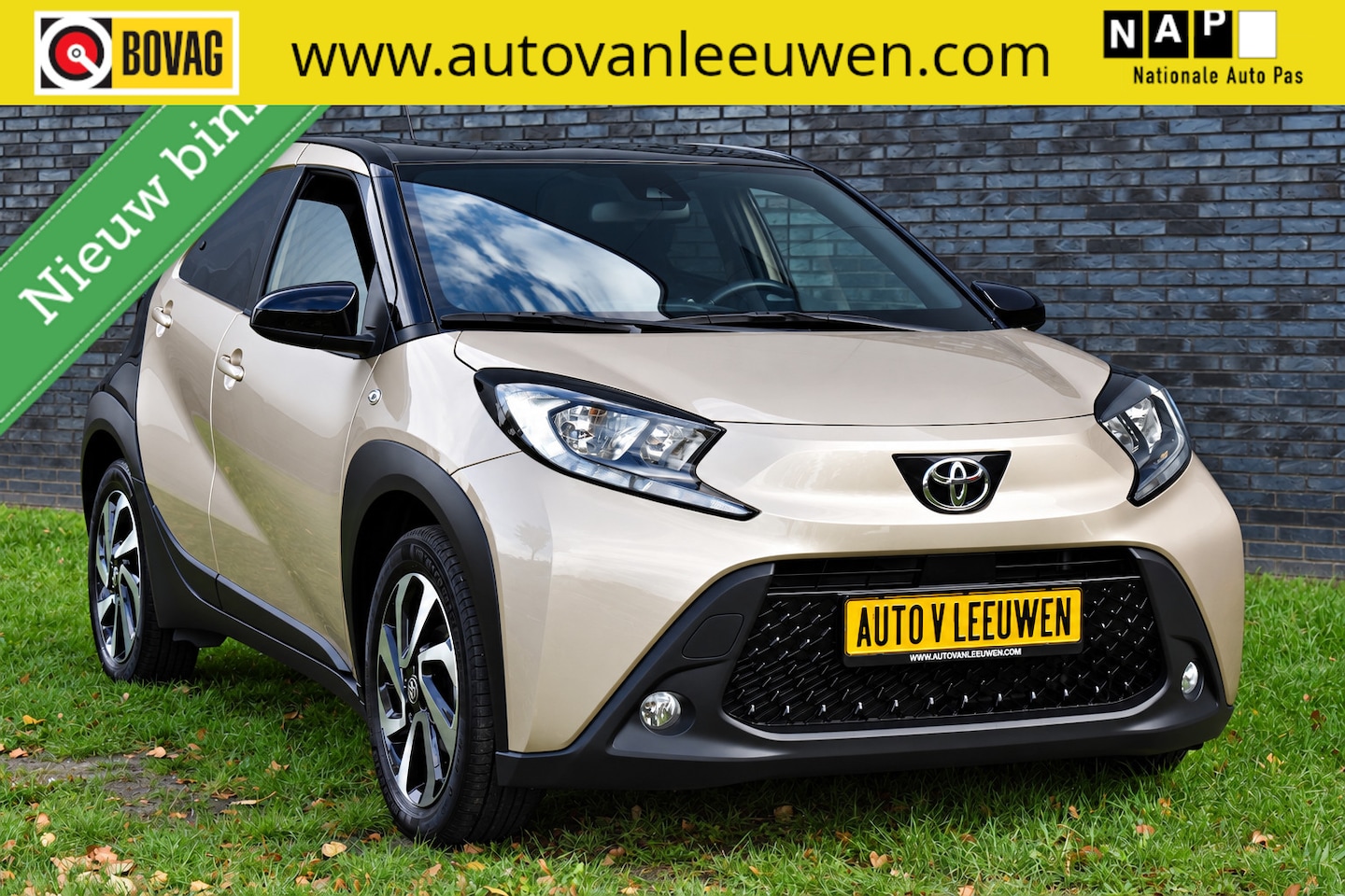Toyota Aygo X - 1.0 VVT-i S-CVT Pulse GOLD AUTOMAAT/CAMERA/ETC.! - AutoWereld.nl