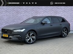 Volvo V90 - 2.0 T6 Plug-in Hybrid AWD Plus Dark | Trekhaak | Tailored Wool | Harman Kardon Audio | Ach