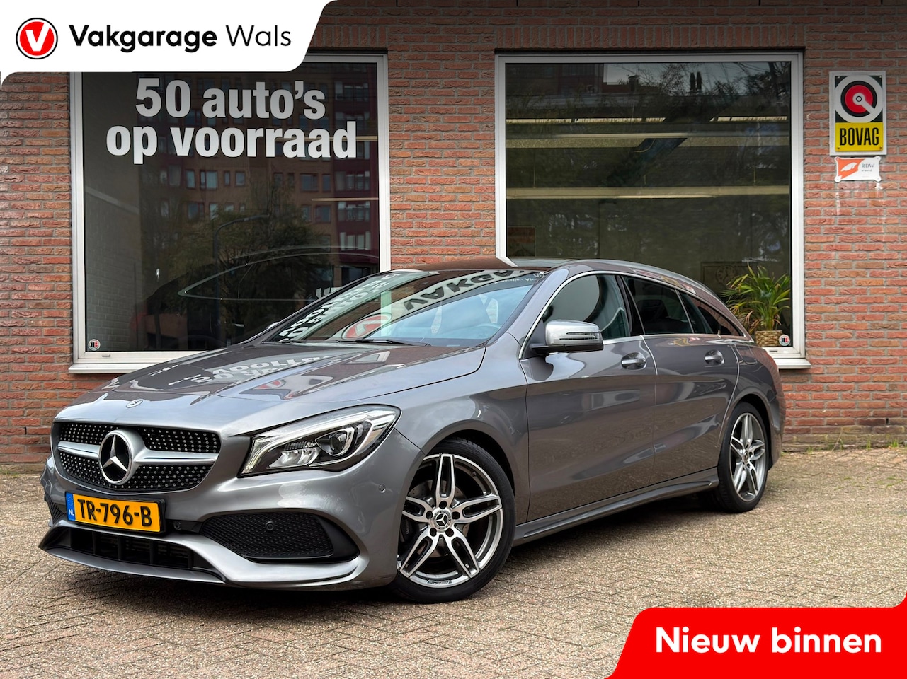 Mercedes-Benz CLA-klasse Shooting Brake - 180 Business Solution AMG | Panorama | Cruise | Carplay | Navi | 1e eigenaar - AutoWereld.nl