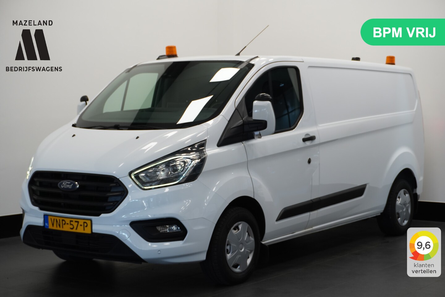 Ford Transit Custom - 2.0 TDCI 130PK L2 - EURO 6 - Airco - Navi - Cruise - €13.900,- Excl. - AutoWereld.nl