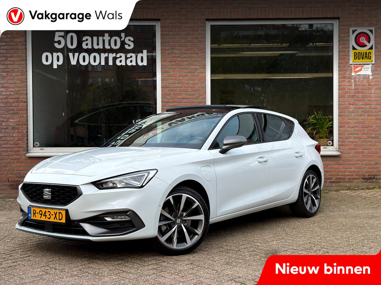 SEAT Leon - 1.4 TSI eHybrid PHEV FR Business Intense | Panorama | Cruise | Carplay Navi | ACC Cruise | - AutoWereld.nl