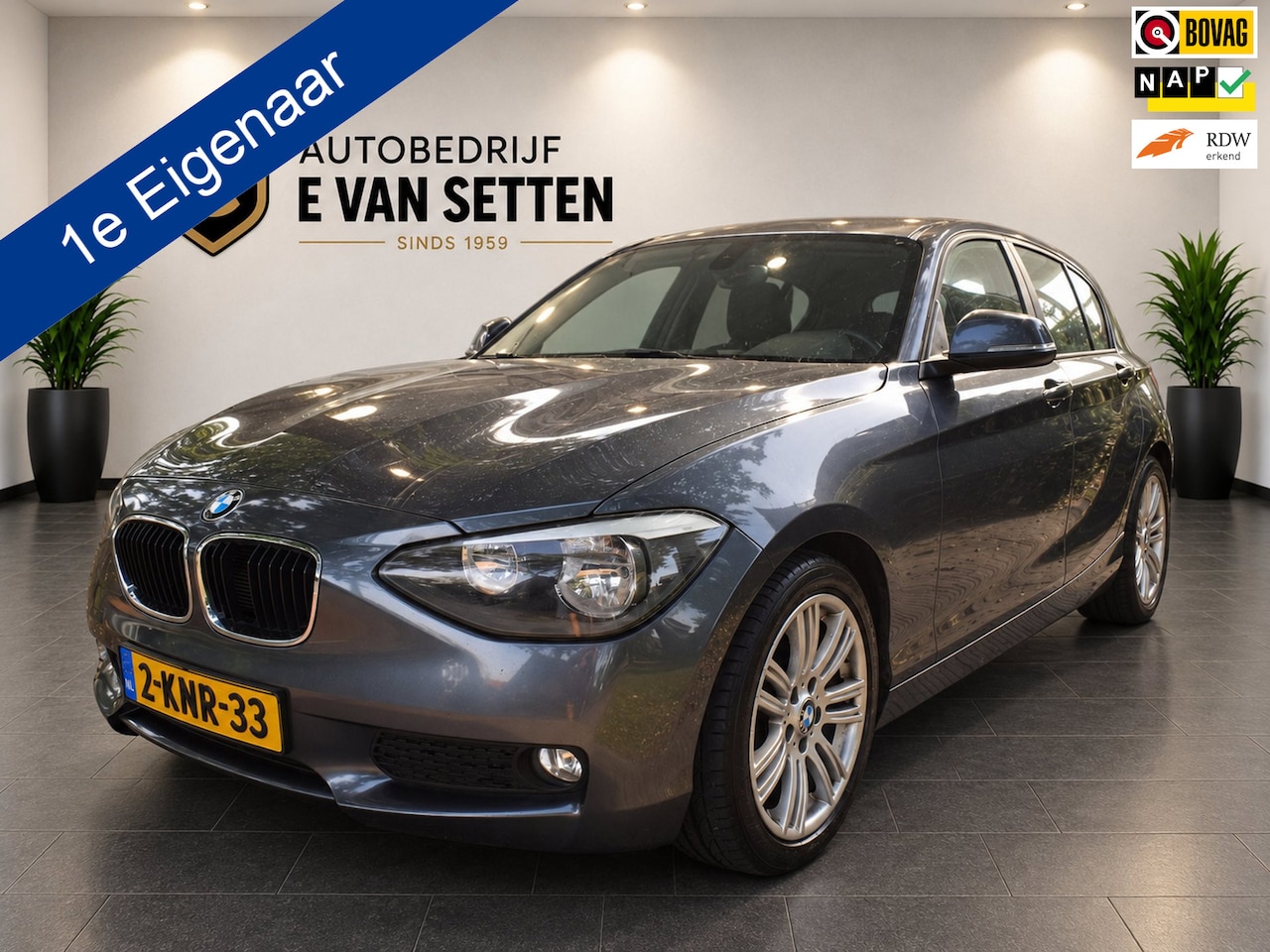 BMW 1-serie - 114i Navigatie Cruise-control - AutoWereld.nl