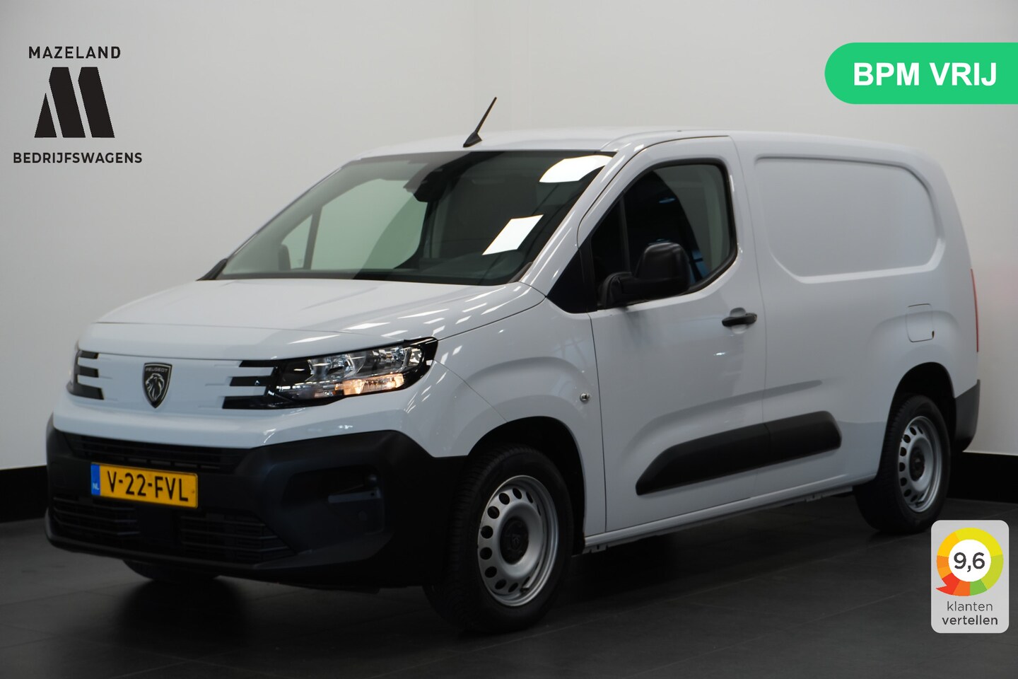 Peugeot Partner - 1.5 BlueHDi 102PK L2 EURO 6 - Airco - Cruise - Camera - €16.950,- Excl. - AutoWereld.nl