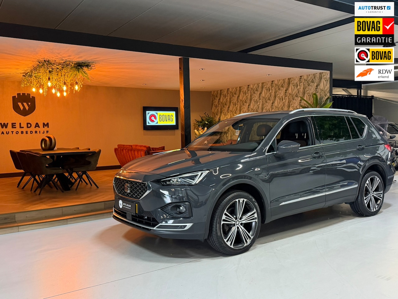 SEAT Tarraco - 1.5 TSI Xcellence Garantie|360° Camera|ACC|Lane|Virtual Cockpit|Navi|LED|Keyless|Rijklaar - AutoWereld.nl
