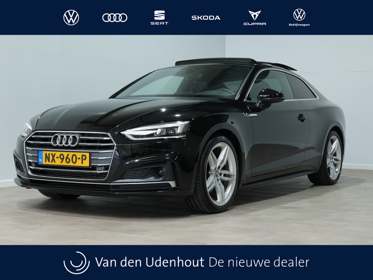 Audi A5 Coupé - 2.0 TFSI ultra Launch Edition Panoramadak, Navigatie, S-line 16 - AutoWereld.nl