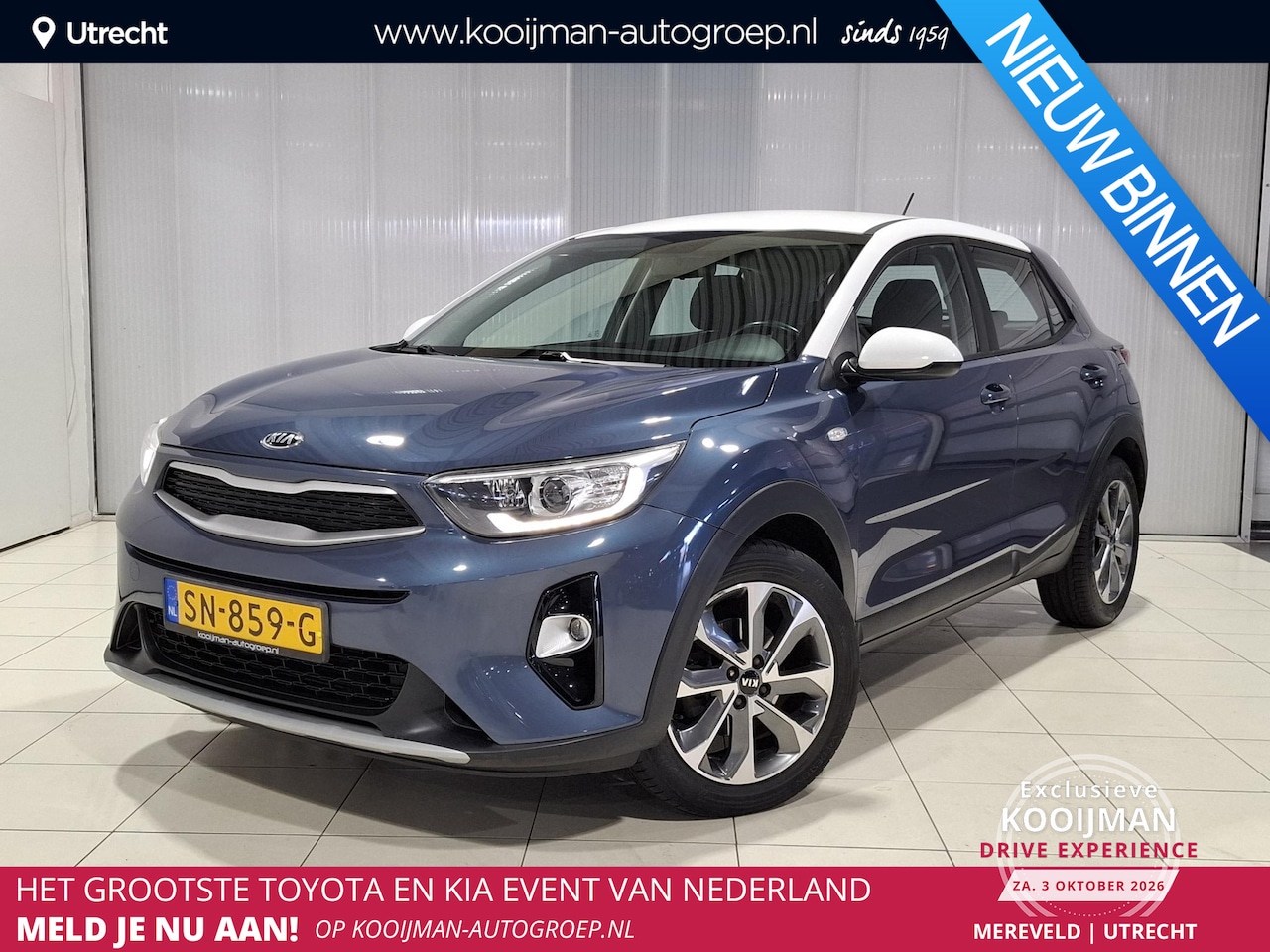 Kia Stonic - 1.0 T-GDi ComfortPlusLine Navigator Apple Carplay/Android Auto, Navigatie, Camera. - AutoWereld.nl