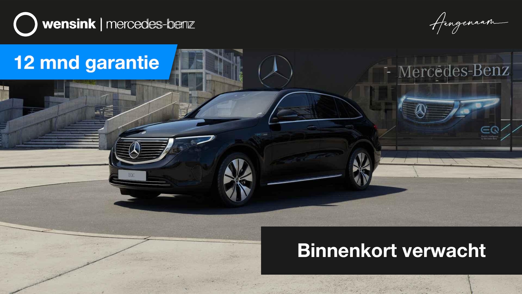 Mercedes-Benz EQC - 400 4MATIC Premium 80 kWh | Trekhaak | Panoramadak | Burmester | Keyless | Stoelverwarming - AutoWereld.nl