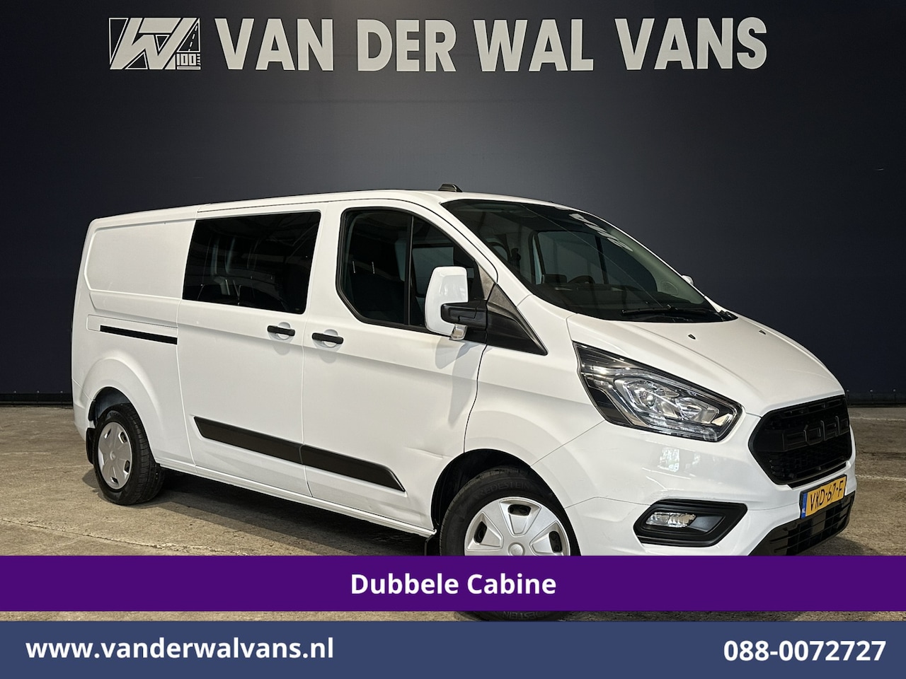 Ford Transit Custom - 2.0 TDCI 130pk Automaat L2H1 Euro6 Airco | 5-Zits | Camera | Navigatie | Cruisecontrol | S - AutoWereld.nl
