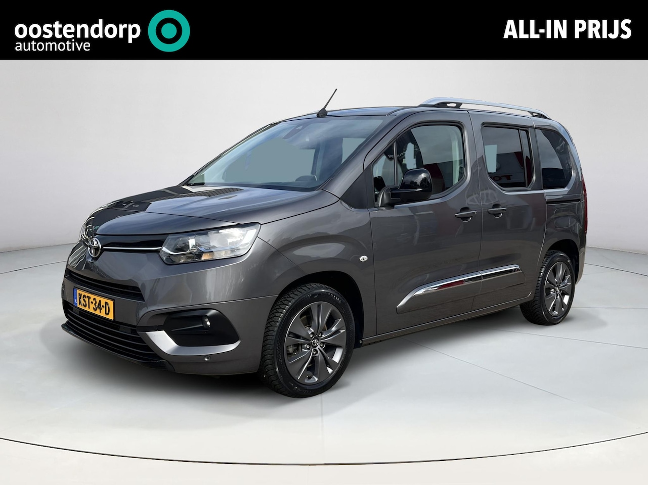 Toyota ProAce City Verso - 1.2 Turbo Dynamic | Automaat | Stoelverwarming | Parkeersensoren | Carplay | - AutoWereld.nl