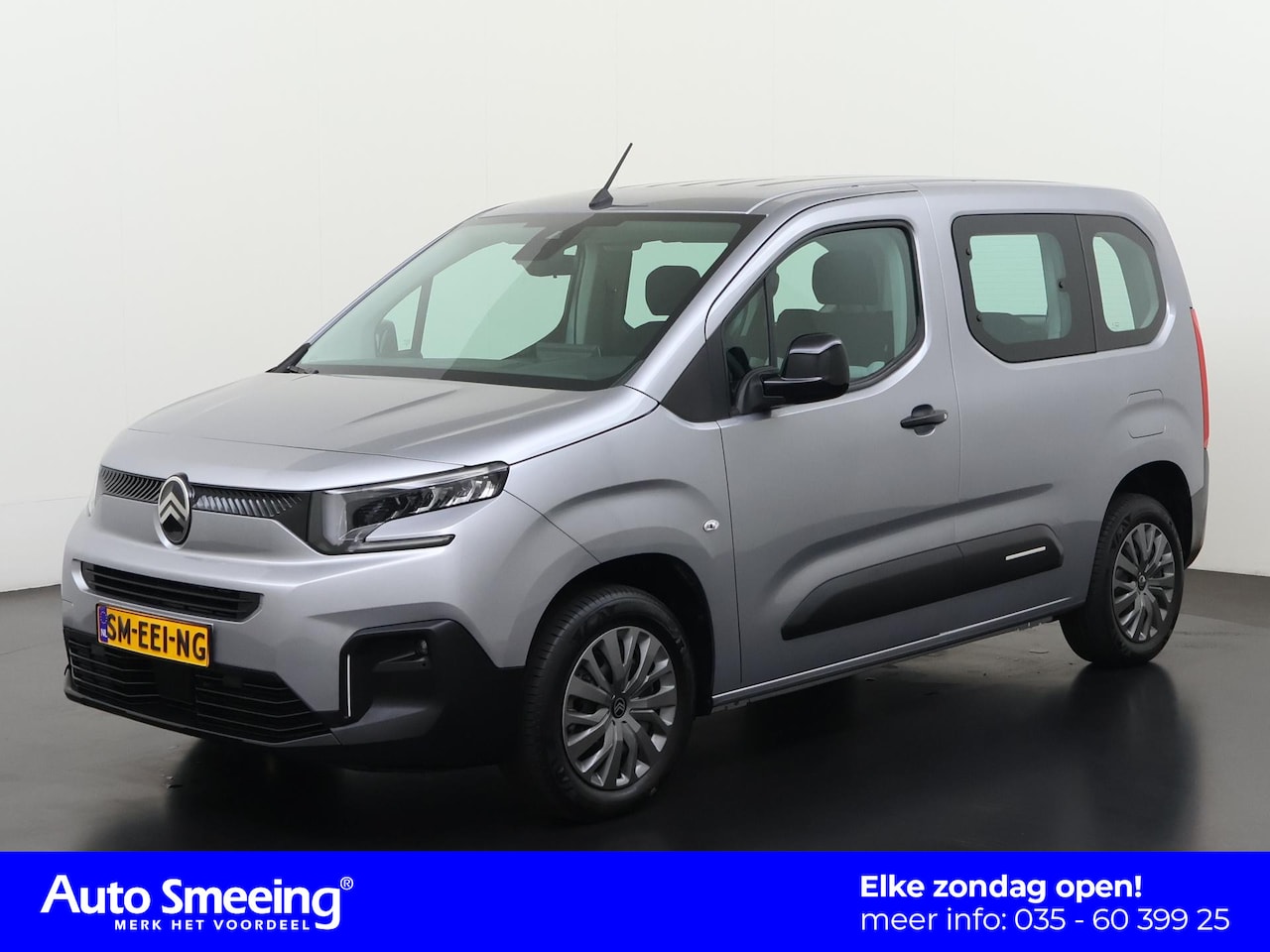 Citroën ë-Berlingo - Feel 50 kWh | 3 Fase | Carplay | 5 persoons | Zondag Open! - AutoWereld.nl