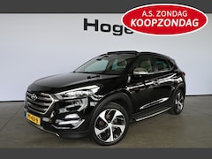 Hyundai Tucson - 1.6 T-GDi Premium 4WD Automaat Panoramadak Navigatie Cruise Stoelverwarming Clima 100% Ond