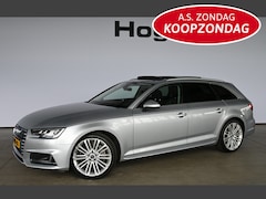 Audi A4 Avant - 2.0 TFSI quattro S-Line Automaat Navigatie Panoramadak Adaptief Matrix LED Goed Onderhoude