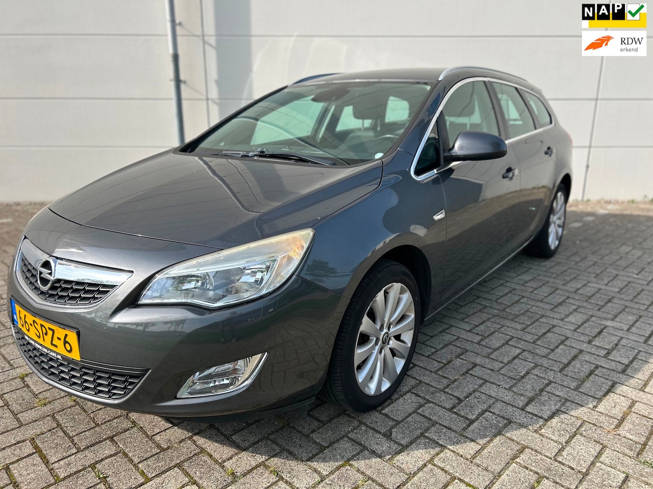 Opel Astra Sports Tourer - 1.4 Turbo Cosmo Automaat Navi Cruise Controle NL-Auto Apk 03-2027 - AutoWereld.nl