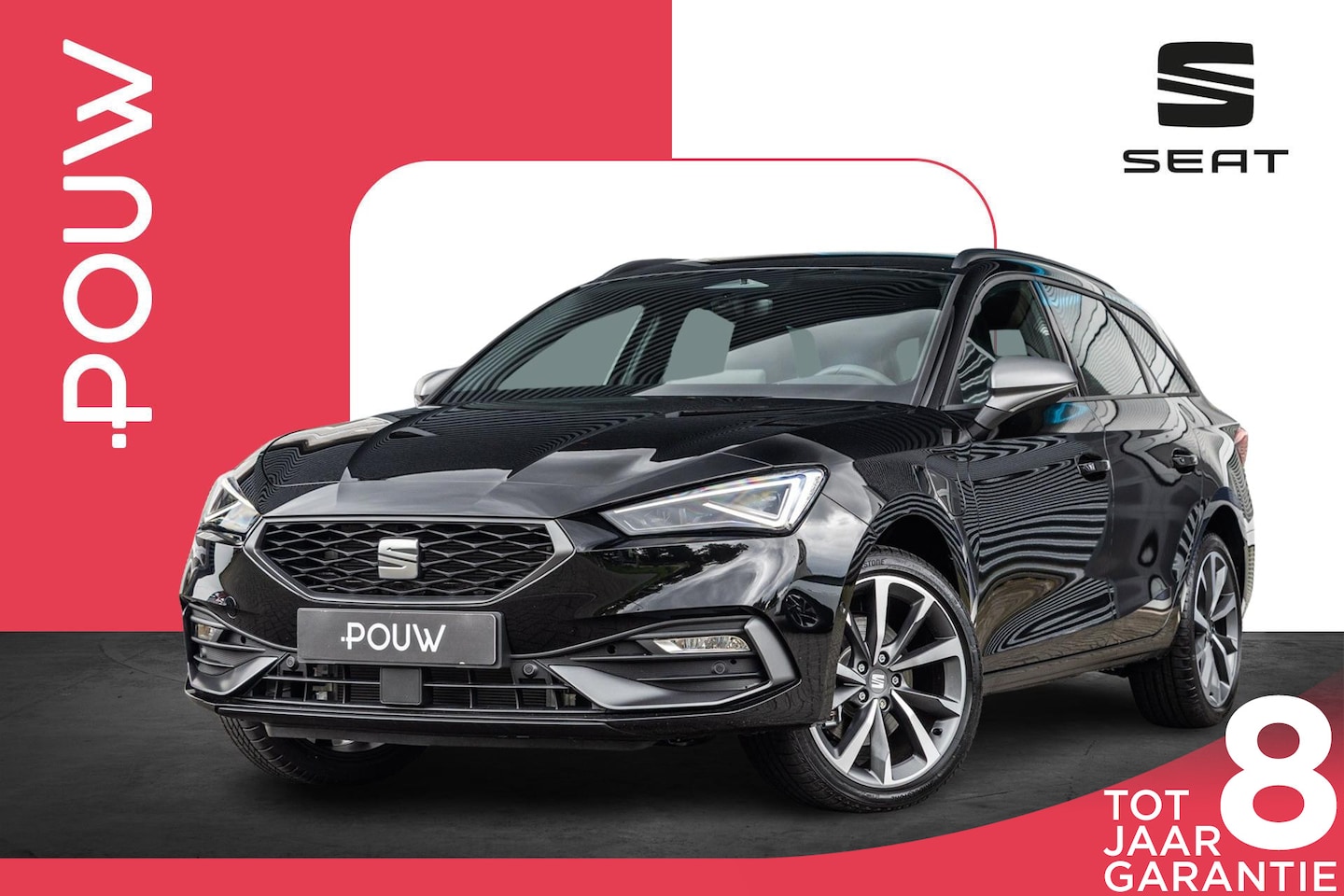 SEAT Leon Sportstourer - 1.5 TSI 204pk e-Hybrid FR Business | 18" Velgen - AutoWereld.nl
