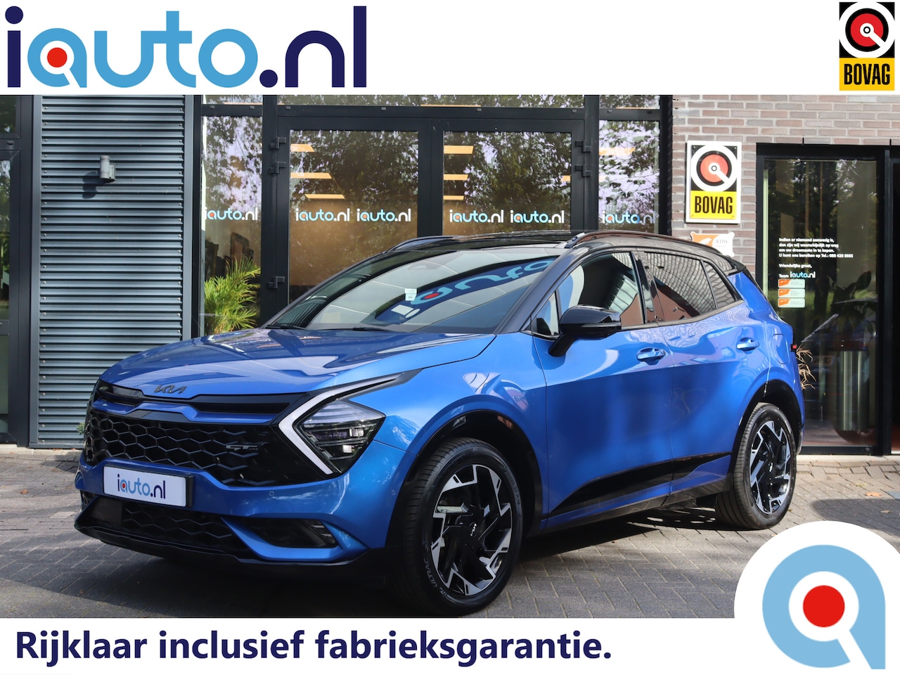 Kia Sportage - 1.6 T-GDi Plug-in Hybrid AWD GT-PlusLine Pano/Leder/LED/HK/360/Elek. stoel+mem/19"/Trekhaa - AutoWereld.nl