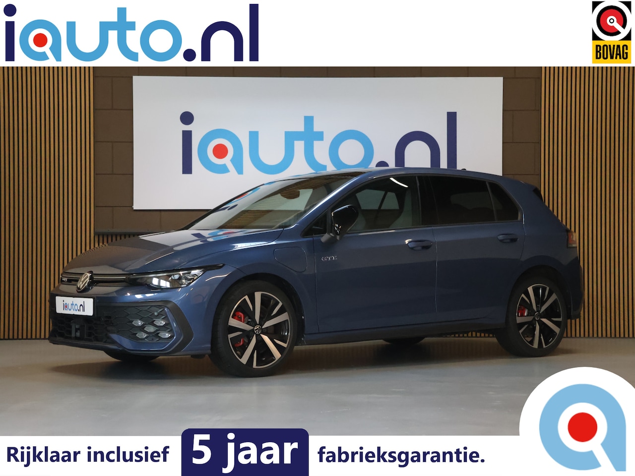 Volkswagen Golf - 1.5 eHybrid 272pk GTE Pano/Leder/IQ.Light/360/Headup/DCC/Keyless/Elek. stoel+mem/Dodehoek/ - AutoWereld.nl