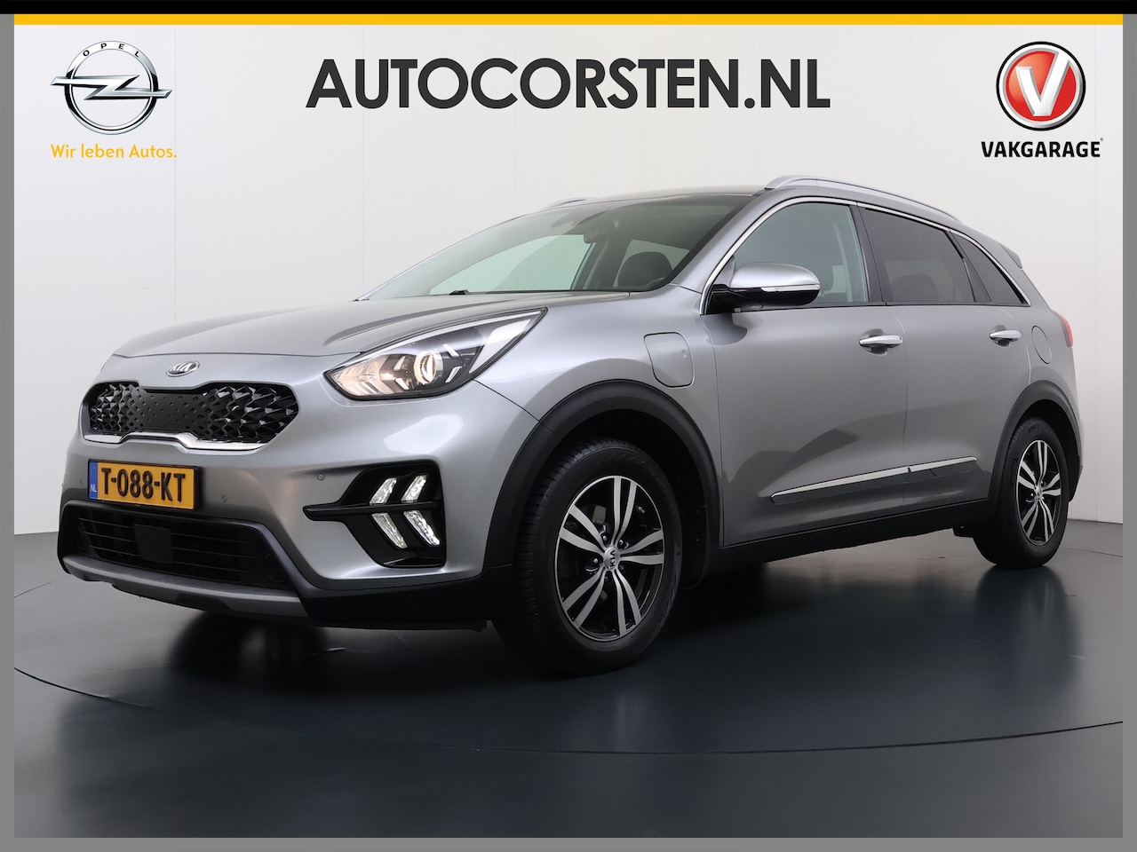 Kia Niro - 141PK P-HEV Hybride Automaat Trekhaak Adap.Cruise Stoelverwarming Navi Camera Apple Carpla - AutoWereld.nl