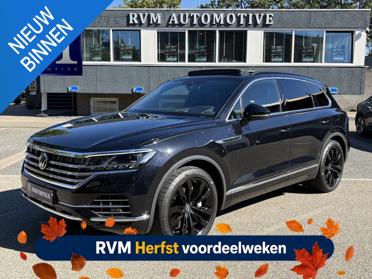 Volkswagen Touareg - 3.0 TSI Elegance LUCHTVERING| ELEK. TREKHAAK| LEDER| PANO | STOELVENTILATIE + MASSAGE| ACH - AutoWereld.nl