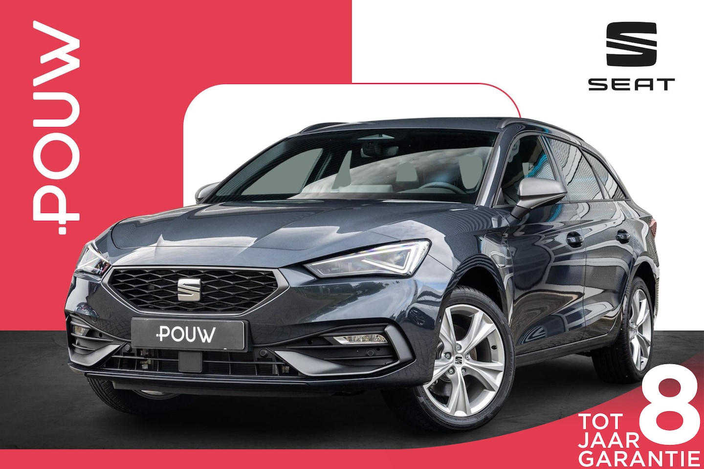 SEAT Leon Sportstourer - 1.5 TSI 204pk DSG e-Hybrid FR Business | Velgen 17'' | Trekhaak Uitklapbaar - AutoWereld.nl