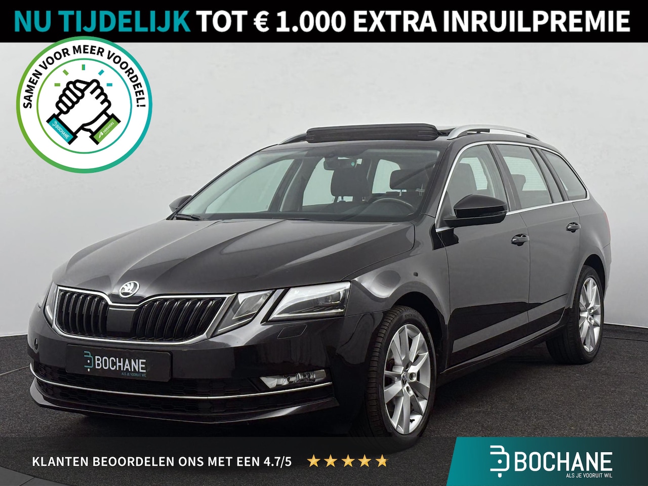Skoda Octavia Combi - 1.5 TSI 150pk DSG Greentech Style Business | Panoramadak | Stoelverwarming | Carplay/Andro - AutoWereld.nl