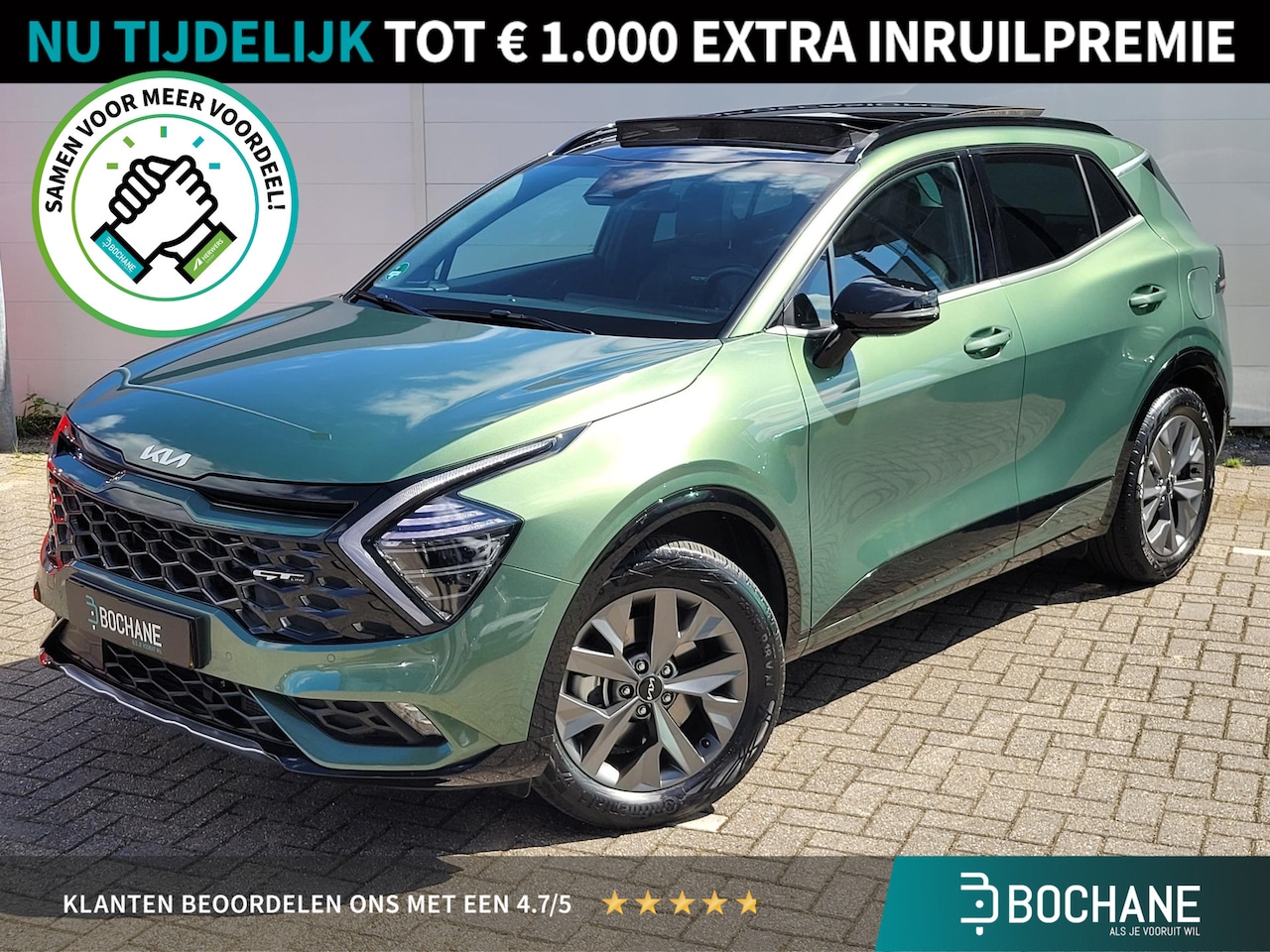 Kia Sportage - 1.6 T-GDi Hybrid GT-Line | Schuif/Kantel-Dak | Elektrische Trekhaak | Winter Pack | Adap. - AutoWereld.nl