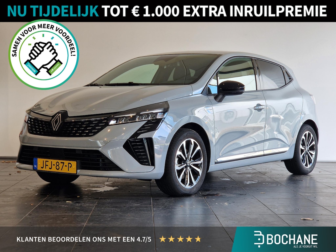 Renault Clio - 1.6 E-Tech Full Hybrid 145 techno | NAVIGATIE | ACHTERUITRIJCAMERA | CRUISE CONTROL | - AutoWereld.nl