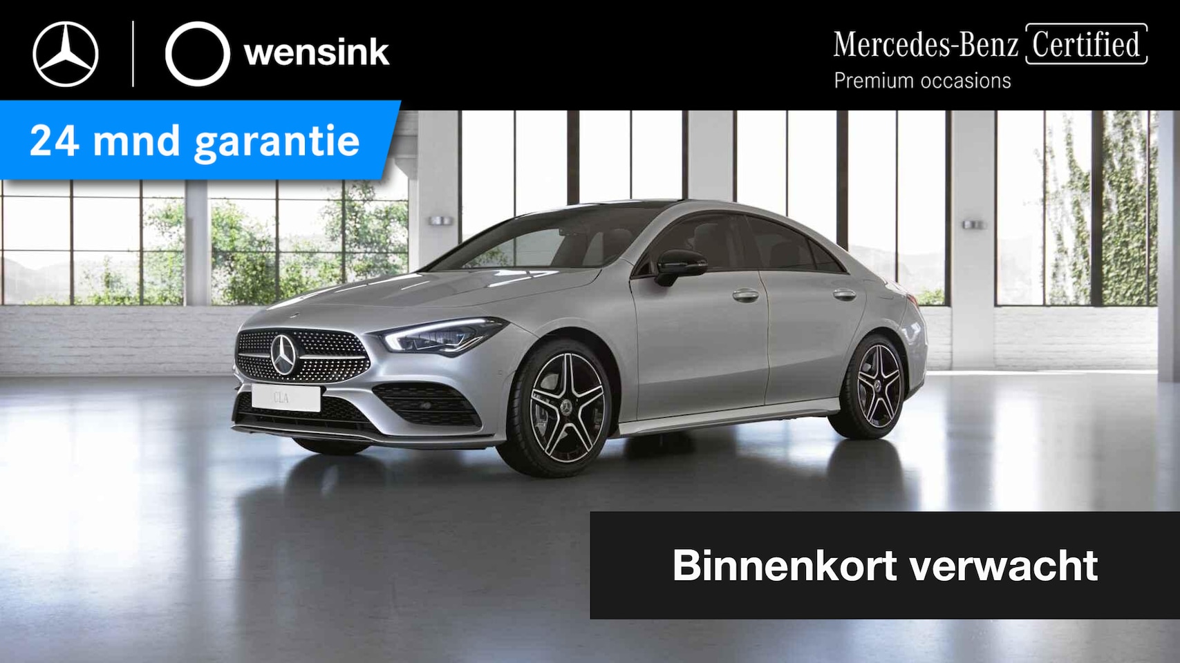 Mercedes-Benz CLA-Klasse - 180 Business Solution AMG | Night | Panoramadak | Widescreen | Stoelverwarming | Achteruit - AutoWereld.nl