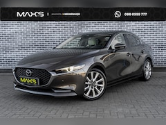 Mazda 3 - 3 2.0 e-SkyActiv-X M Hybrid 180 Luxury | Wit Lederen Bekleding | Head-up Display | 360 Gra