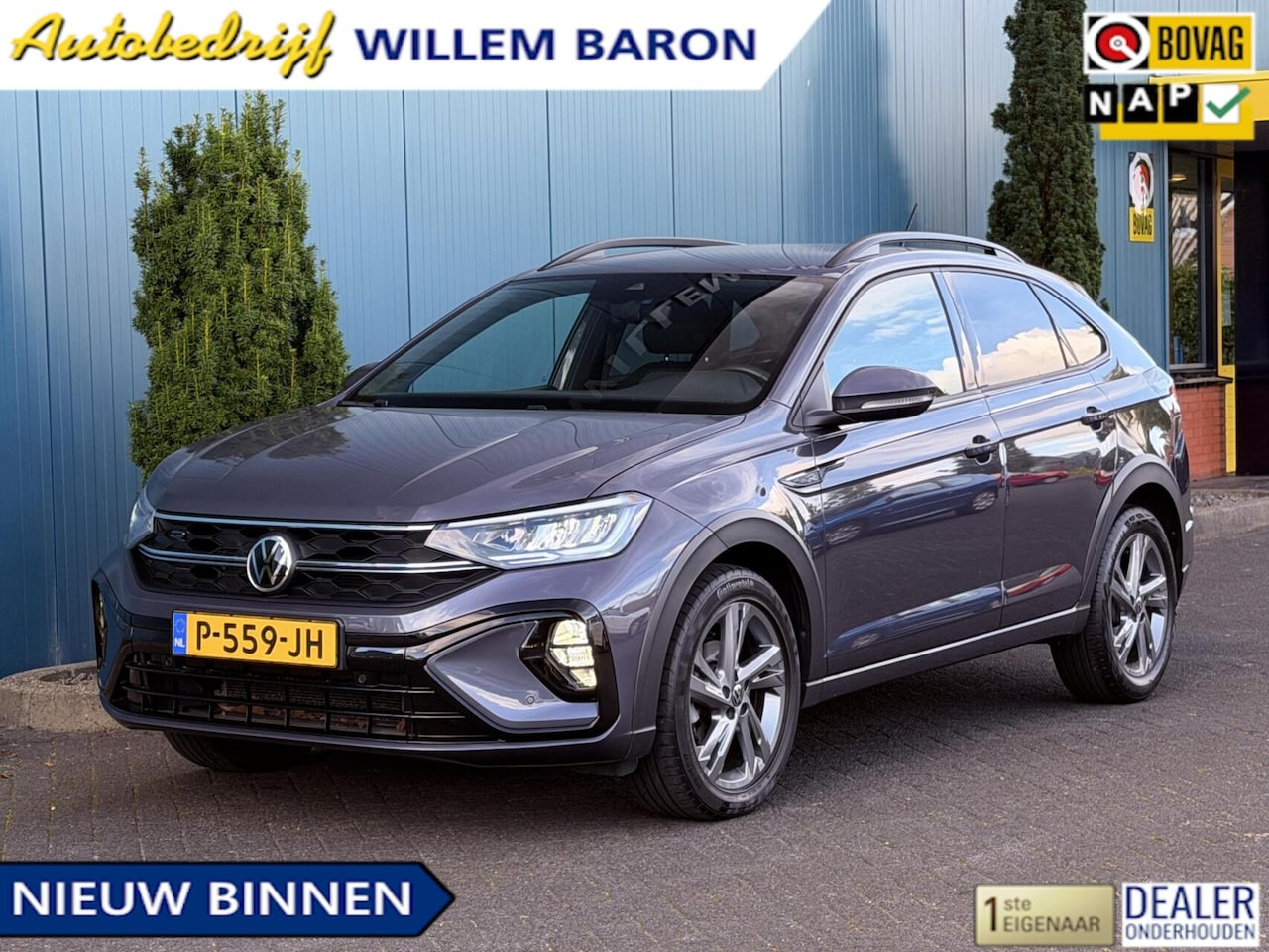 Volkswagen Taigo - 1.0 TSI 110PK! DSG AUT. R-Line CAM | ADAPT.CRUISE | STOELVERW. | CARPLAY | KEYLESS | NAV | - AutoWereld.nl
