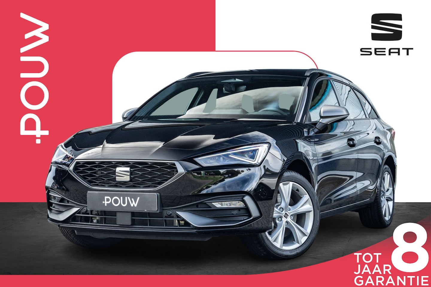 SEAT Leon Sportstourer - 1.5 TSI 204pk DSG e-Hybrid FR Business | Trekhaak Uitklapbaar | Velgen 17'' - AutoWereld.nl