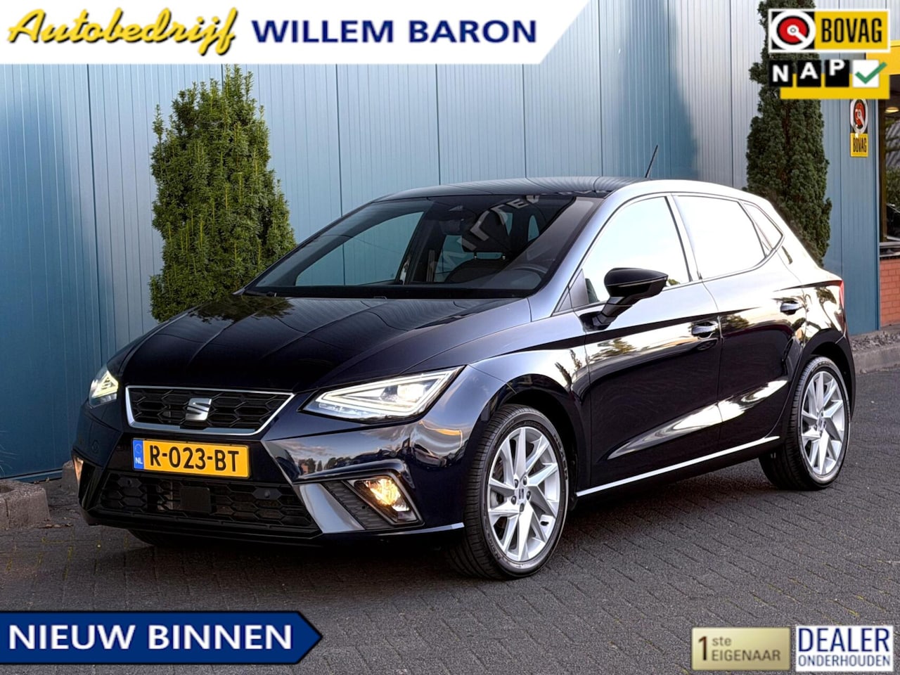 SEAT Ibiza - 1.0 EcoTSI FR | CARPLAY | CRUISE | PDC | LED | 17'LMV | NAP | 1'EIG - AutoWereld.nl