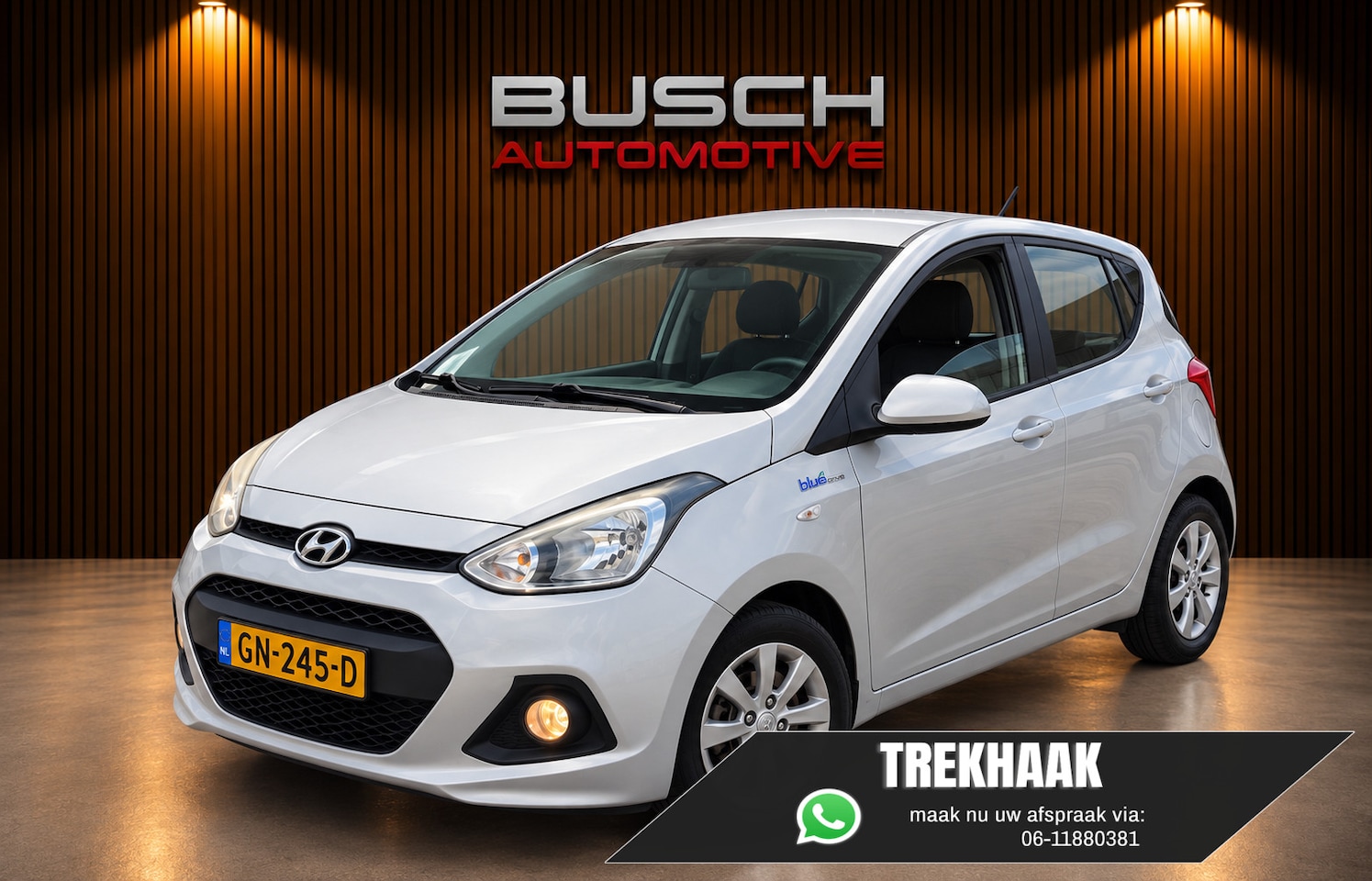 Hyundai i10 - 1.0i i-Motion Comfort CRUISE CONTROL | TREKHAAK - AutoWereld.nl
