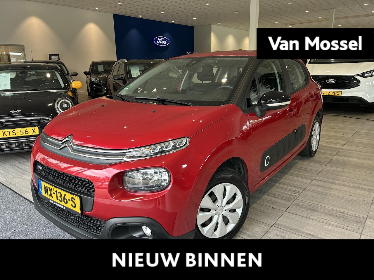 Citroën C3 - 1.2 PureTech Feel 105g NIEUWE DISTRIBUTIERIEM - AutoWereld.nl