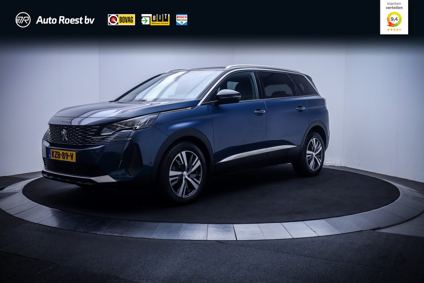 Peugeot 5008 - 1.2T Aut. 7p ALLURE Pack FULL LED | 360 CAM | ACC | STOELVERW | CARPLAY | BLINDSPOT | ELEK - AutoWereld.nl