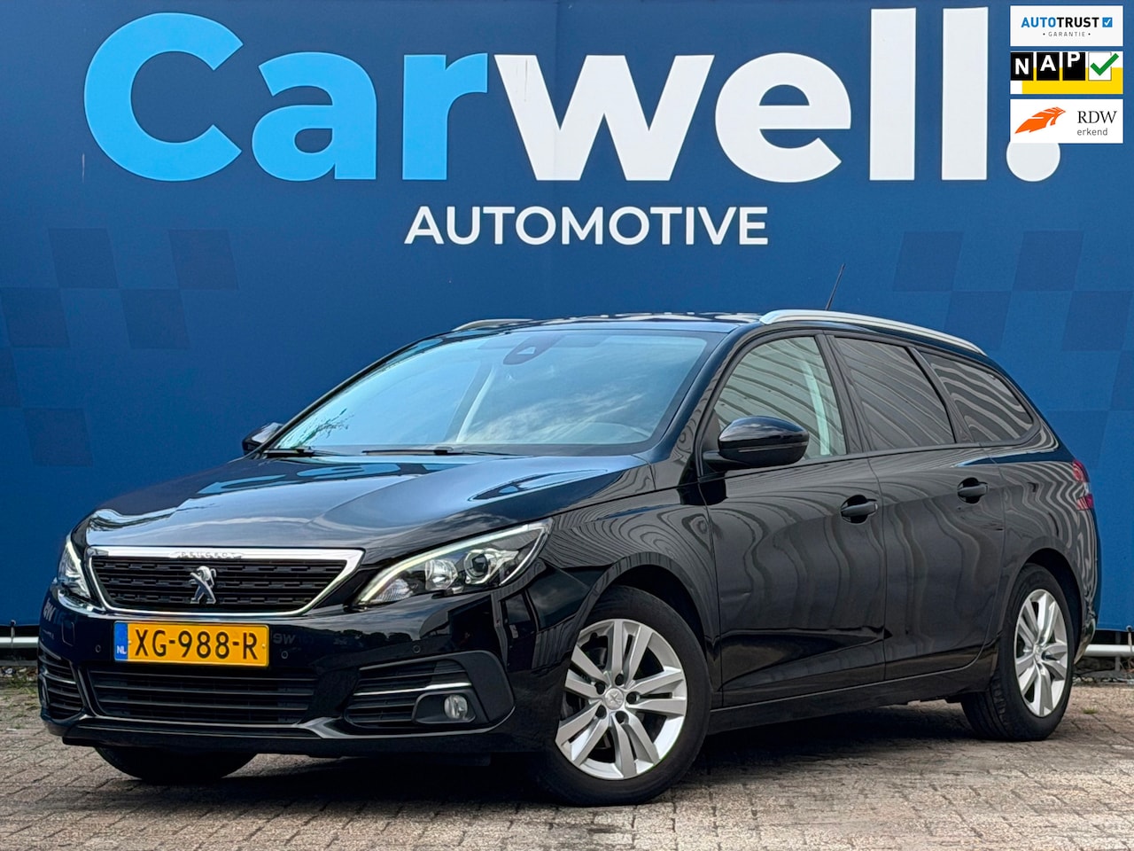 Peugeot 308 SW - 1.5 BlueHDi Blue Lease Executive|Distributie vv in 2026|2e Eigenaar|Trekhaak|Leder|Pano|Ca - AutoWereld.nl