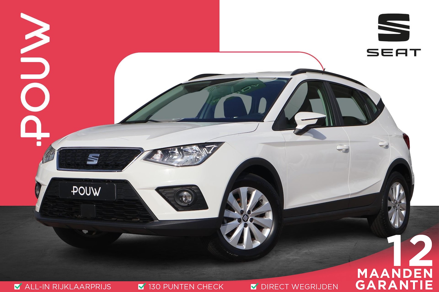 SEAT Arona - 1.0 TSI 95pk Style | Carplay | Cruise Control | Airco - AutoWereld.nl