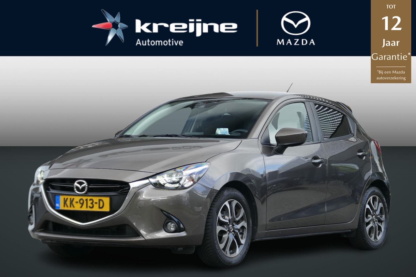 Mazda 2 - 1.5 Skyactiv-G GT-M | Cruise control | Head up display | Keyless entry | Navi | RIJKLAARPR - AutoWereld.nl
