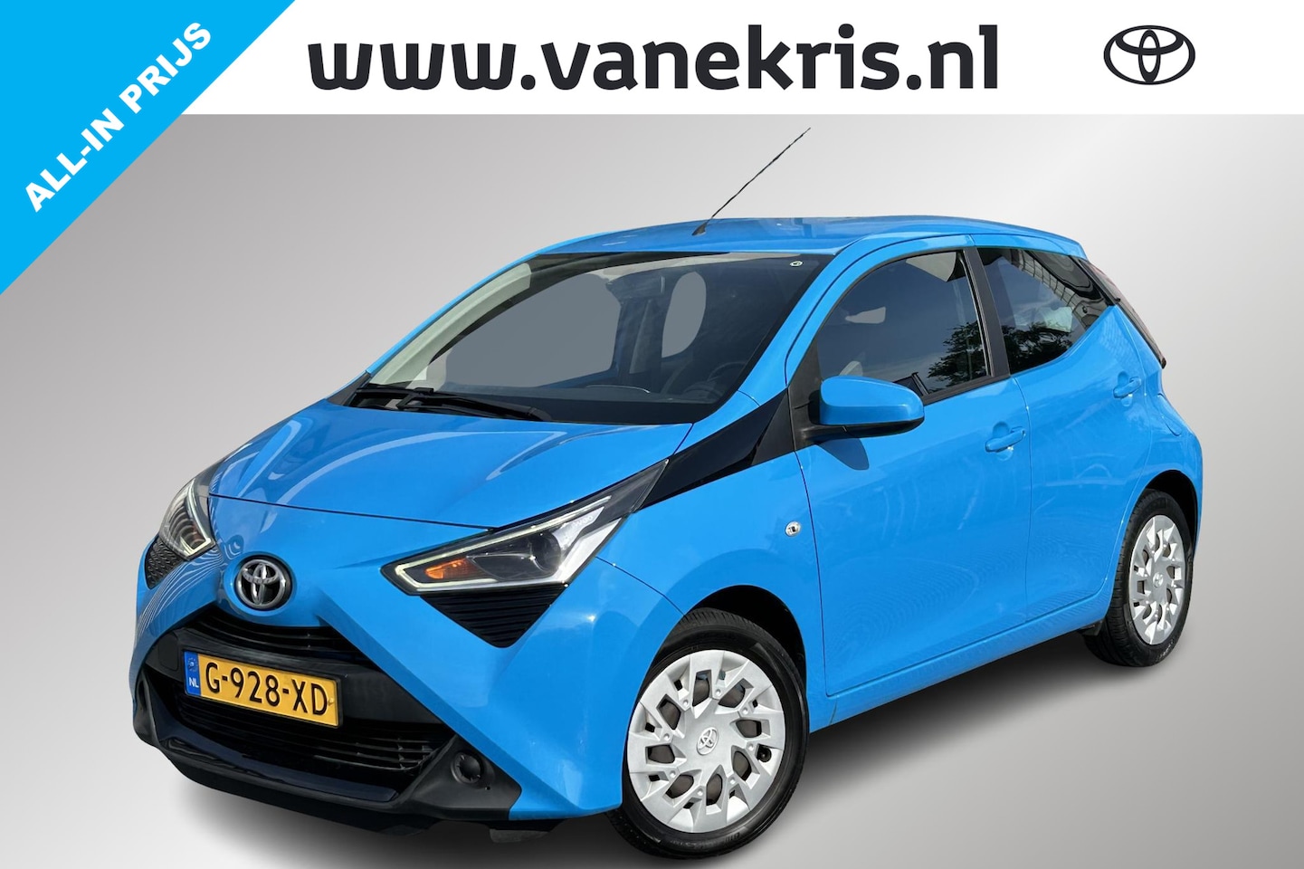 Toyota Aygo - 1.0 VVT-i x-play 1.0 VVT-i x-play, Automaat, Carplay, camera, Airco! - AutoWereld.nl