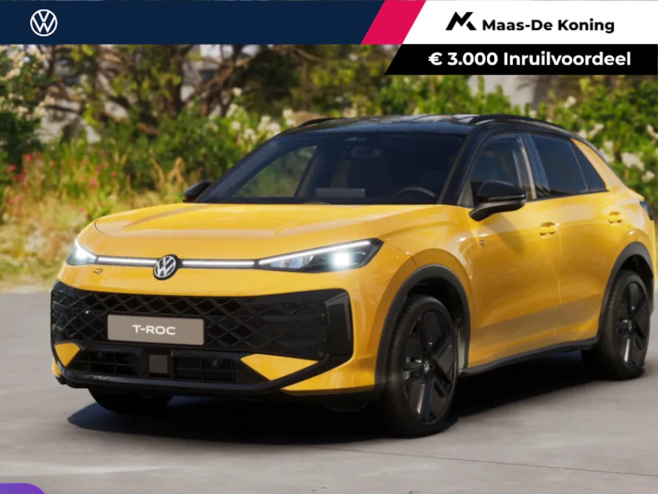 Volkswagen T-Roc - R-Line 1.5 Hybrid 170 PK 1 versn. DSG - AutoWereld.nl