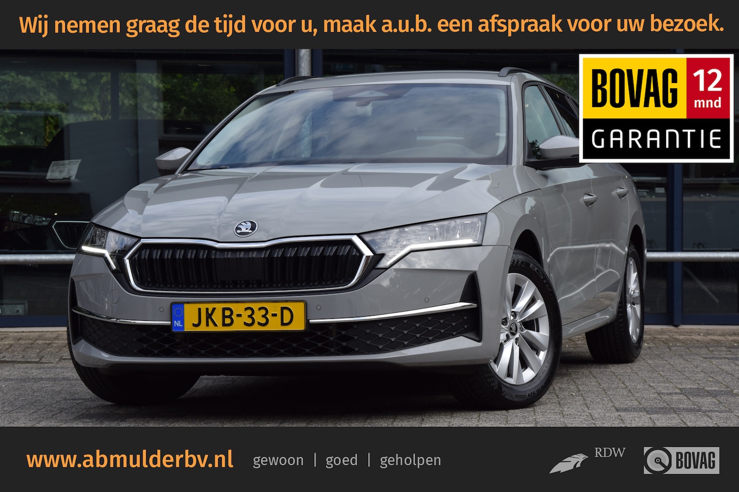 Skoda Octavia Combi - 1.5 TSI 150PK MHEV Business Edition DSG Automaat | Org. NL | Fabrieks garantie | Keyless e - AutoWereld.nl