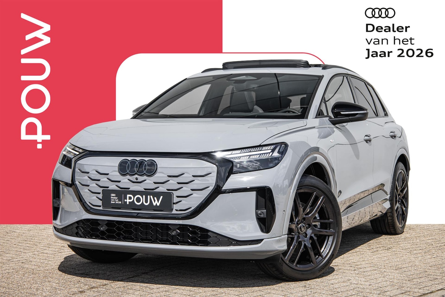 Audi Q4 e-tron - 286pk S Edition Performance 82 kWh | Panoramadak | Trekhaak Wegklapbaar - AutoWereld.nl
