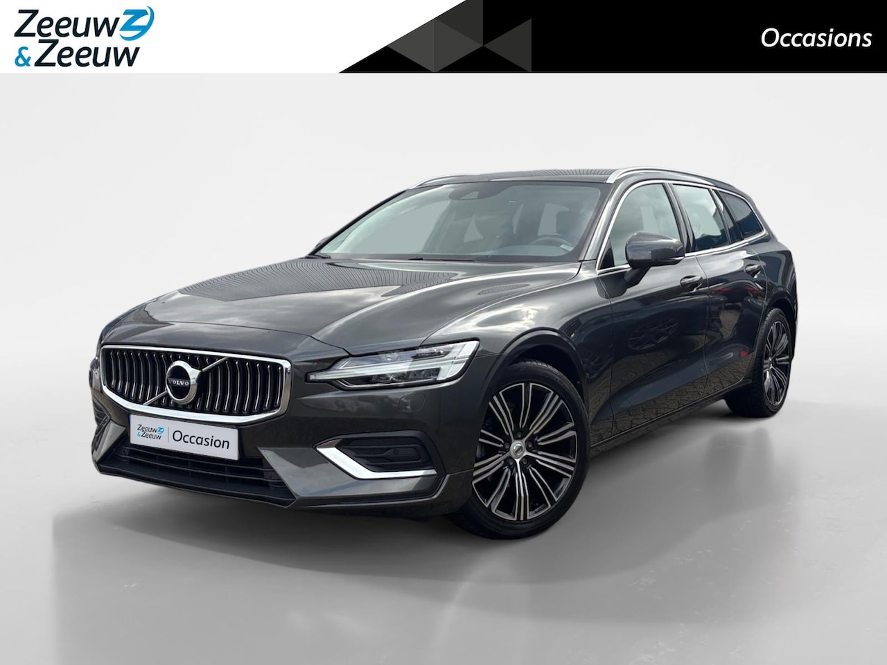 Volvo V60 - 2.0 B4 Core | Achteruitrijcamera | Elektr. Achterklep | Lederen bekleding | Geheugen stoel - AutoWereld.nl