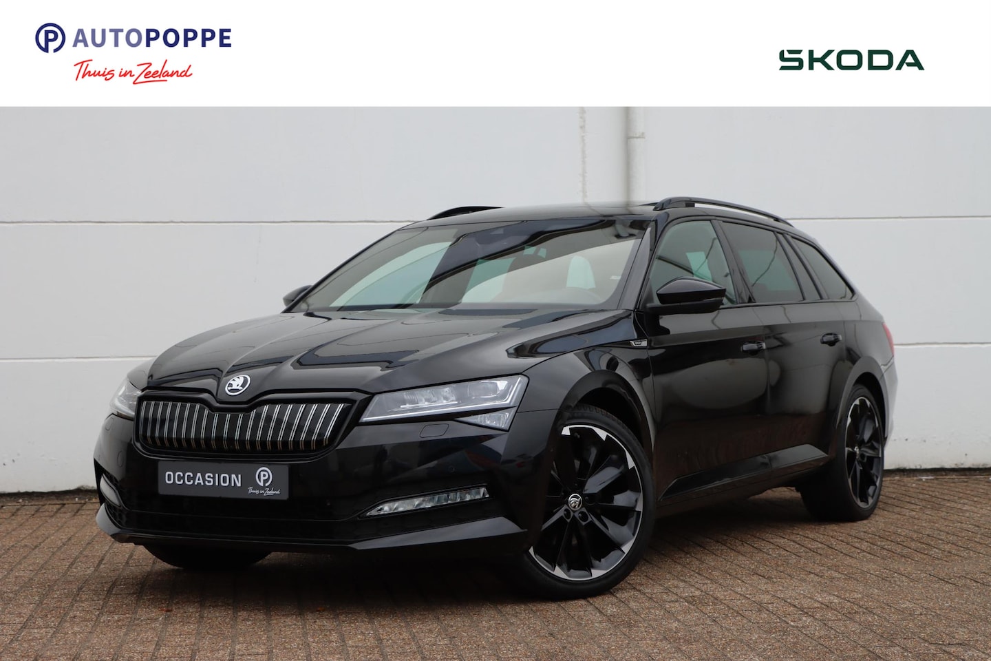 Skoda Superb Combi - 1.4 TSI iV Sportline Business 218pk DSG6 - AutoWereld.nl