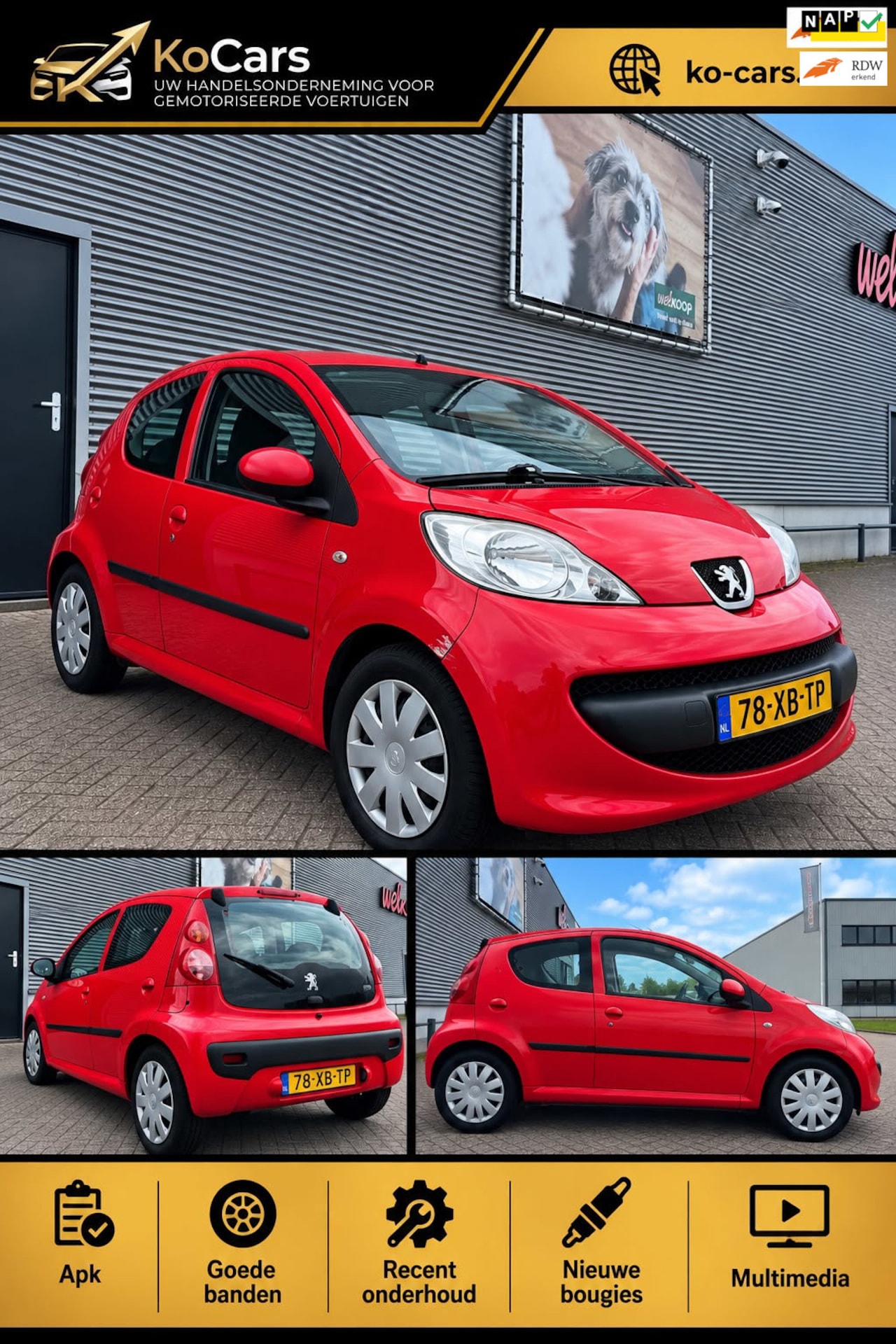 Peugeot 107 - / Apk / Multimedia / Recent onderhoud - AutoWereld.nl