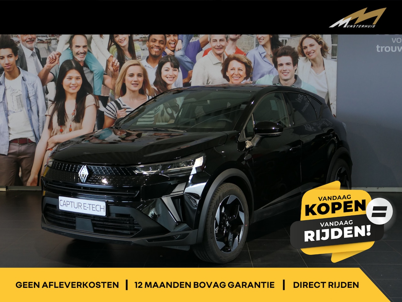 Renault Captur - 1.8 E-Tech full hybrid 160 techno - Stuur en stoelverw - Camera - Google Navi - AutoWereld.nl